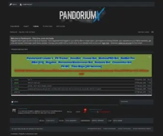 Pandoriumx.com(Tibia bot) Screenshot