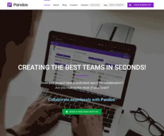 Pandos.ca(Business Synergy and Collaboration) Screenshot