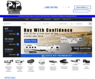 Pandpsales.com(P&P Trailer Sales) Screenshot