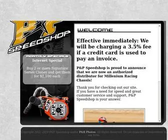 Pandpspeedshop.com(P&P Speedshop) Screenshot