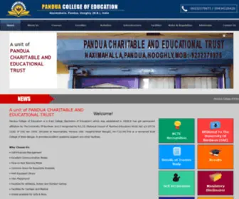 Panduacollege.org(Pandua College) Screenshot