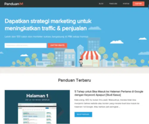 Panduanim.com(Strategi Pemasaran Online) Screenshot