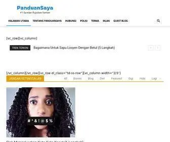 Panduansaya.com(Rujukan, Berita, dan Gaya Hidup Harian) Screenshot