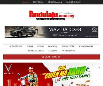 Pandulaju.com.my(Laman Web Automotif Telus & Tulus) Screenshot