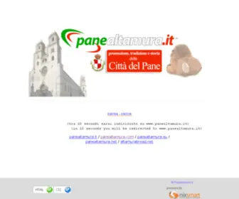 Panealtamura.com(Pane di Altamura :: promozione) Screenshot