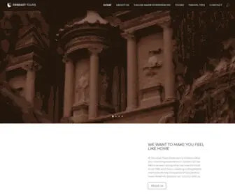 Paneast.com.jo(PAN EAST TOURS) Screenshot