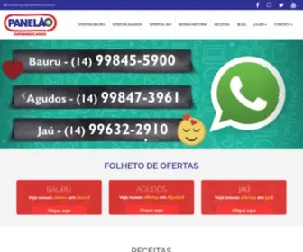 Panelaosupermercados.com.br(Panelão) Screenshot
