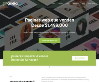 Panelaweb.com(Desarrollamos Paginas Web que Venden) Screenshot