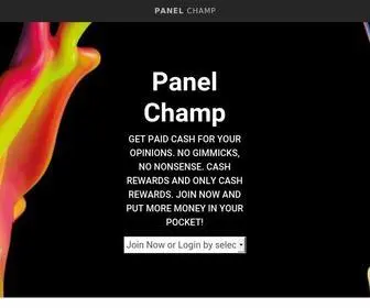 Panelchamp.com(Panel Champ) Screenshot