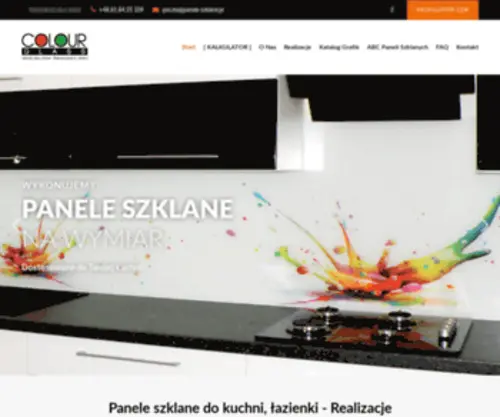 Panele-SZklane.pl(Panele Szklane do Kuchni) Screenshot