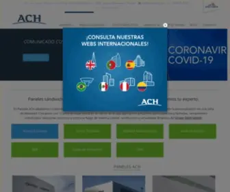 Panelesach.com(Paneles ACH) Screenshot