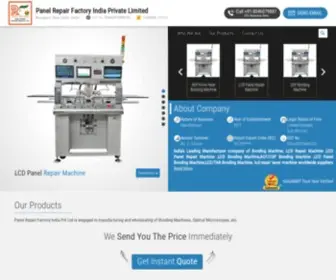 Panelrepairfactory.in(Panel Repair Factory India Private Limited) Screenshot