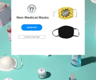 Panelsolutionsgroup.com(Face Masks) Screenshot