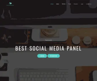 Panelsosmed.com(1st Panel Sosial Media Indonesia Terbaik dan Termurah) Screenshot