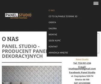 Panelstudio.pl(Dekoracyjne panele) Screenshot