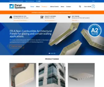 Panelsystems.co.uk(Insulated Boards) Screenshot