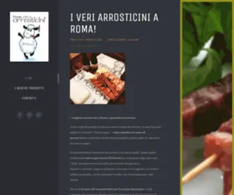 Paneolioarrosticini.it(I veri arrosticini a roma in via tor de schiavi 270) Screenshot