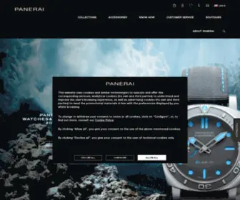 Panerai.nl(Luxury watches for men) Screenshot