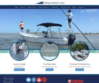 Pangaboatsusa.com(Panga Boats USA Panga Boats USA) Screenshot