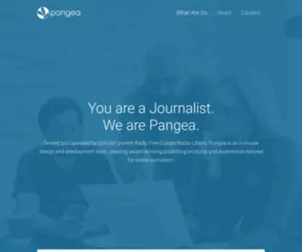 Pangea-CMS.com(What We Do) Screenshot