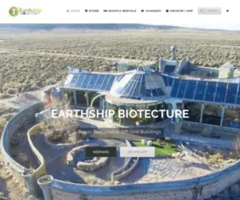 Pangeabuilders.com(Earthship Biotecture) Screenshot