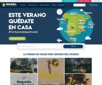 Pangea.es(PANGEA The Travel Store) Screenshot