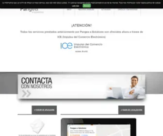 Pangeaesolutions.com(DiseÃ±o web MURCIA) Screenshot