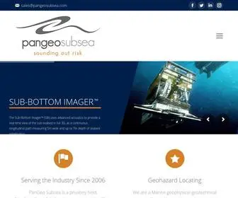 Pangeosubsea.com(A Kraken Robotics Company) Screenshot