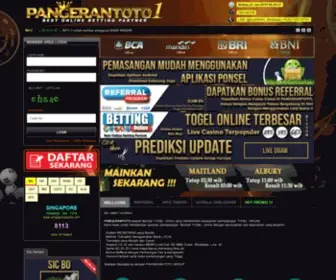 Pangerantoto.com Screenshot