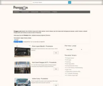 Panggon.com(Daftar Alamat) Screenshot