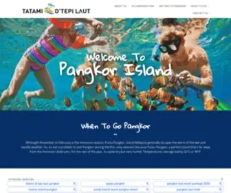 Pangkormalaysia.com(Pulau Pangkor) Screenshot
