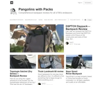 Pangolinswithpacks.com(Pangolinswithpacks) Screenshot