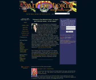 Panhistoria.com(Pan Historia Community for Collaborative Writing) Screenshot