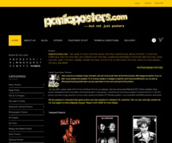 PanicPosters.com(Panic Posters) Screenshot