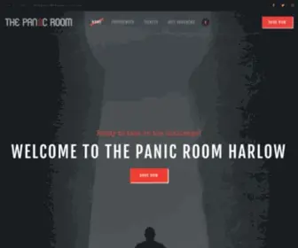 Panicroomharlow.com(The Panic Room) Screenshot