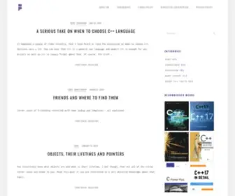 Panicsoftware.com(Dawid's blog about C) Screenshot