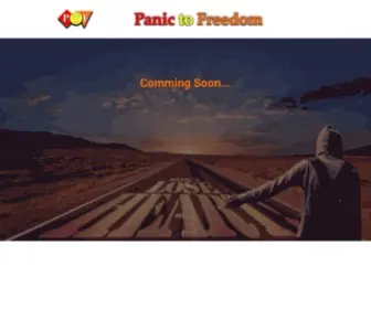 Panictofreedom.com(Panic To Freedom) Screenshot