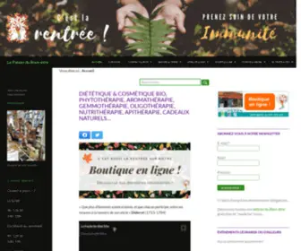 Panier-DU-Bien-Etre.com(Diététique Bio Finistère) Screenshot