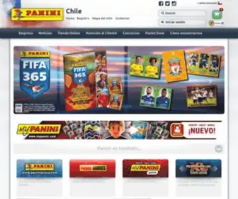 Panini.cl(Tienda panini chile) Screenshot