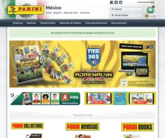 Panini.com.mx(Tienda) Screenshot