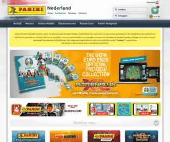 Panininederland.com(Stickers, ruilkaarten en merchandiseproducten) Screenshot