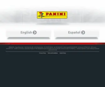 Paninistore.com(Panini Store) Screenshot