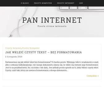 Paninternet.pl(Pan Internet) Screenshot