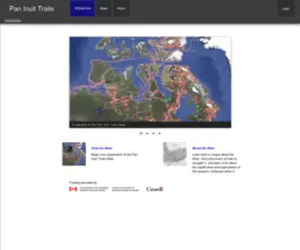 Paninuittrails.org(Atlas) Screenshot