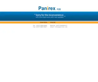 Panirex.com(FZE) Screenshot