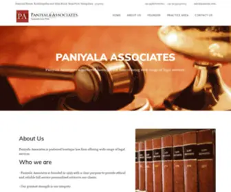 Paniyala.in(Paniyala Associates) Screenshot