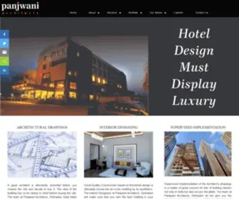 PanjWaniarchitects.com(Panjwani Architects) Screenshot