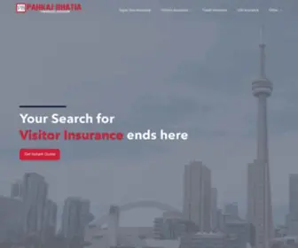 PankajBhatia.ca(Insure in Canada) Screenshot