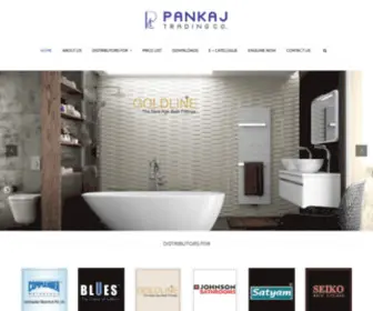 PankajTradingco.com(Pankaj Trading Co) Screenshot