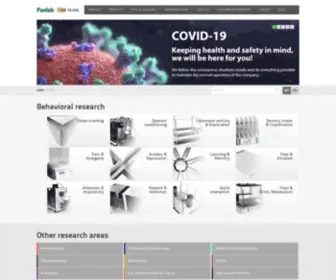 Panlab.com(Behavioral research Video) Screenshot